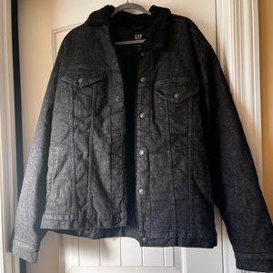Men’s denim Sherpa jackets